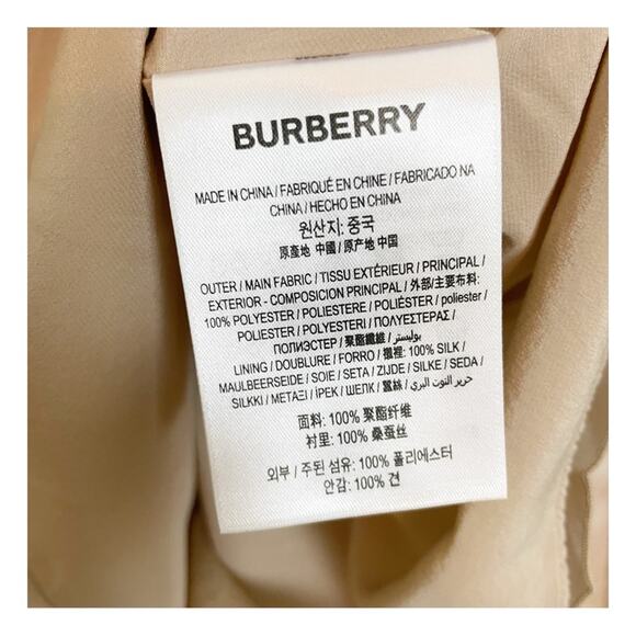 Burberry Rersby Spotted Deer Print Pleated Skirt NWOT - Picture 9 of 12